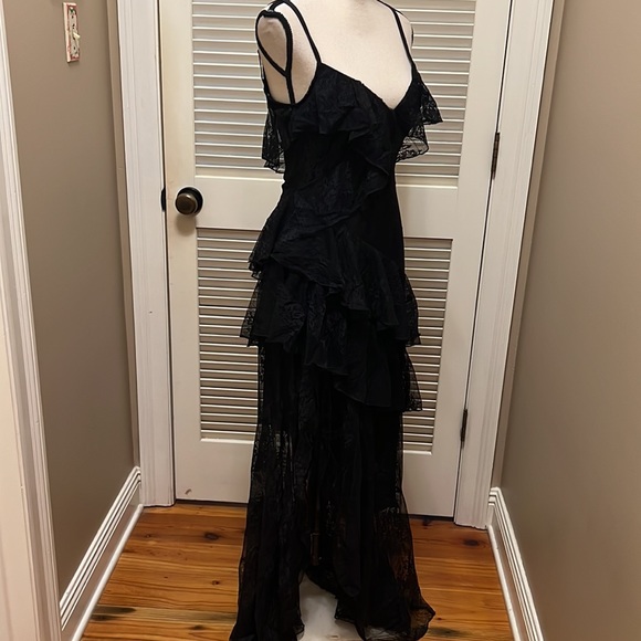 Ronny Kobo Janell Lace Dress in Black, Size 4 - Picture 11 of 17